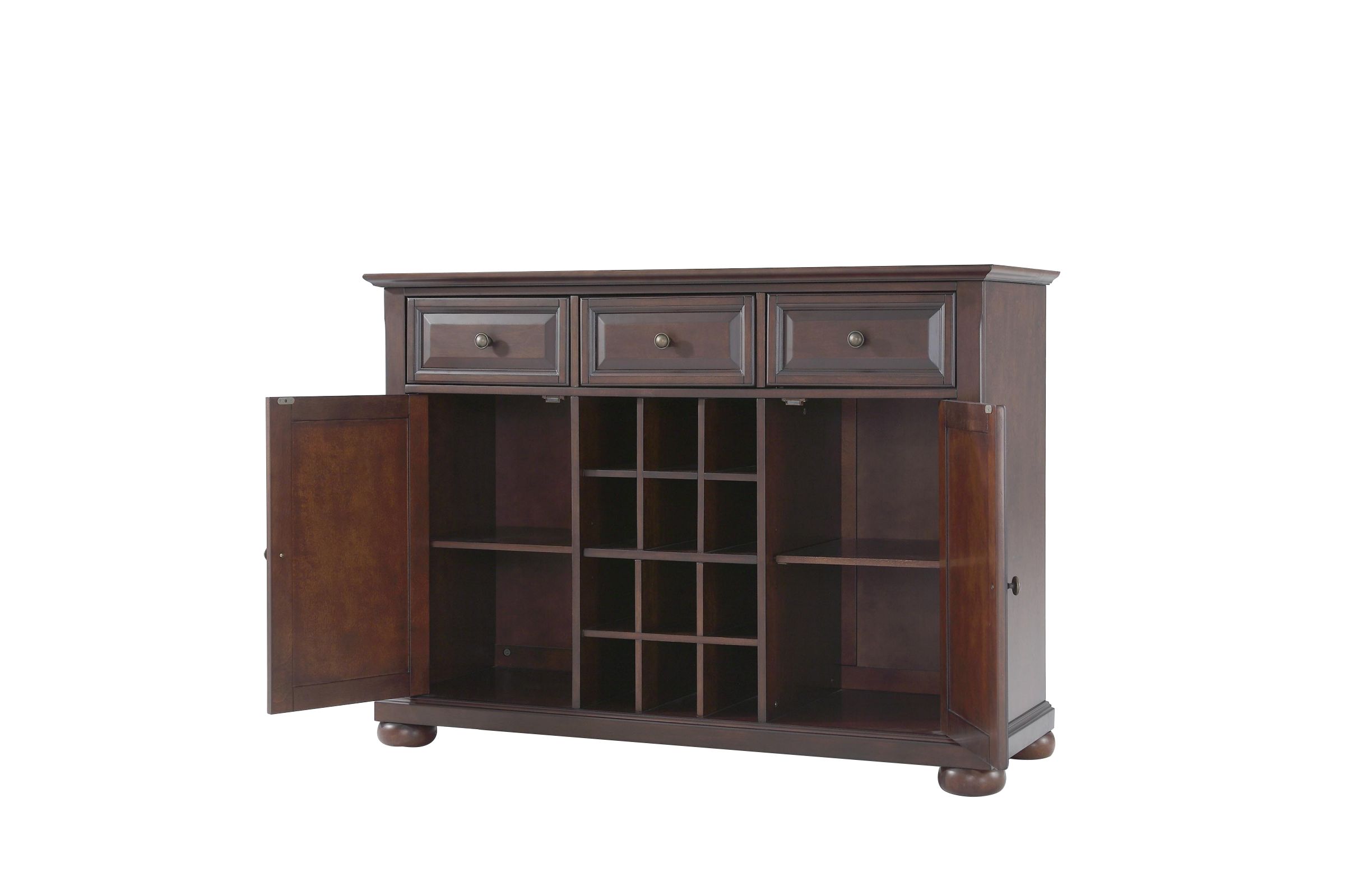 Alexandria Buffet Server/Sideboard with Wine Storage in Vintage