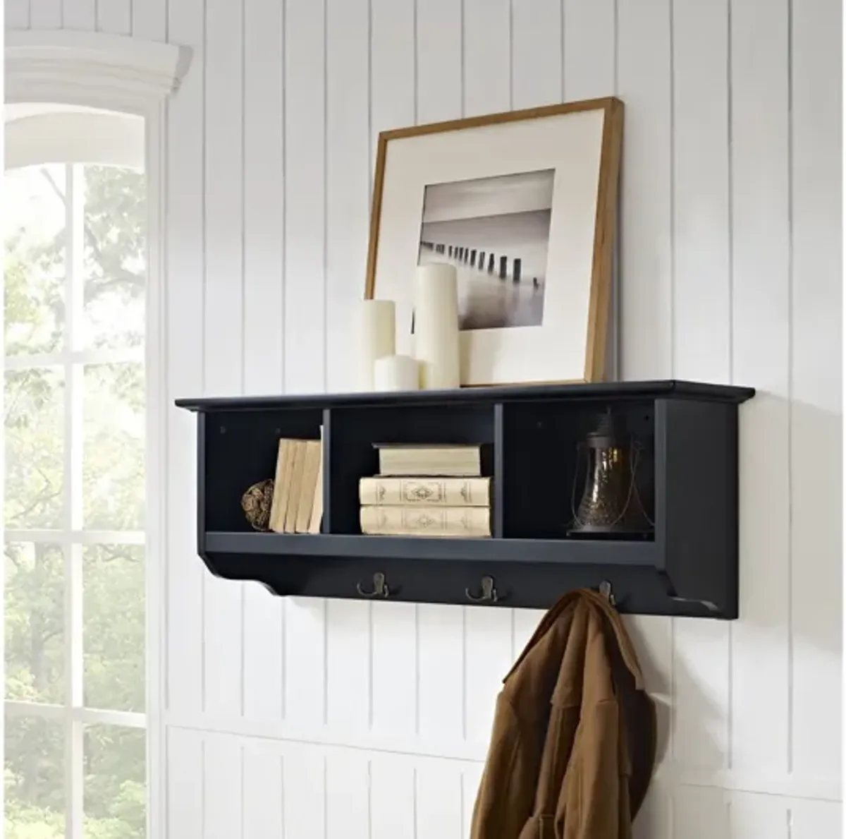 Brennan Storage Shelf Black