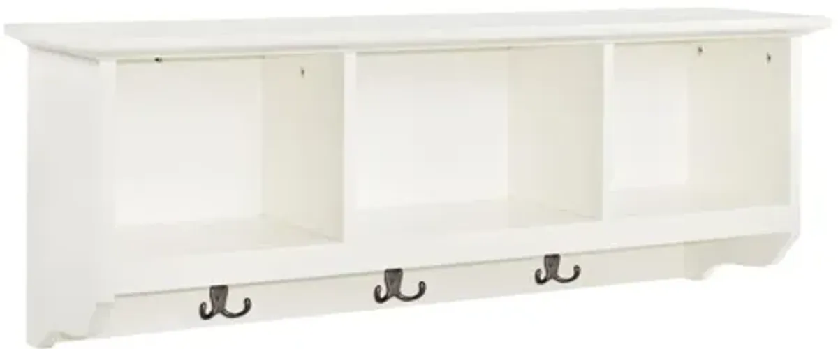 Brennan Storage Shelf White