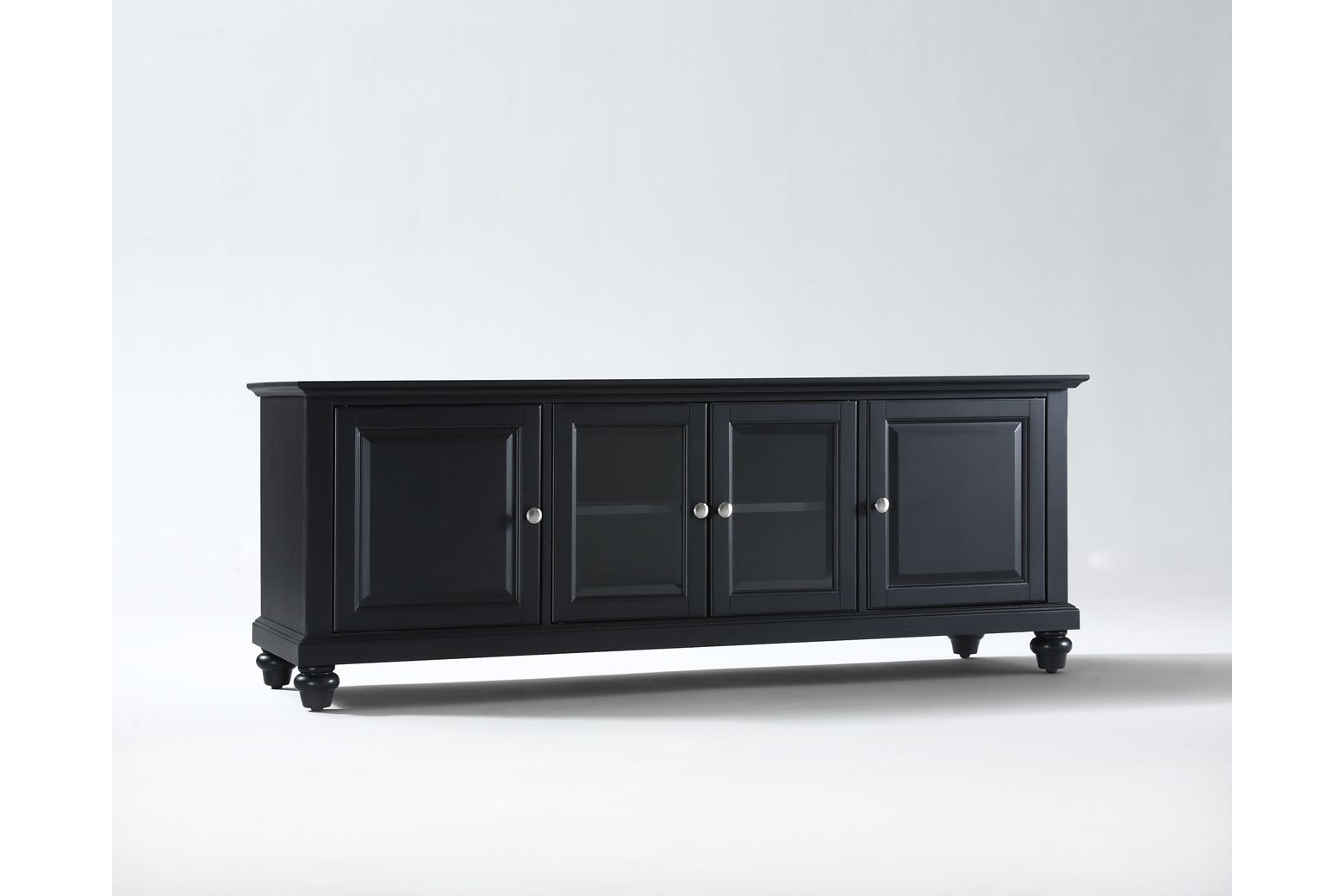 Cambridge 60" Low Profile TV Stand in Black