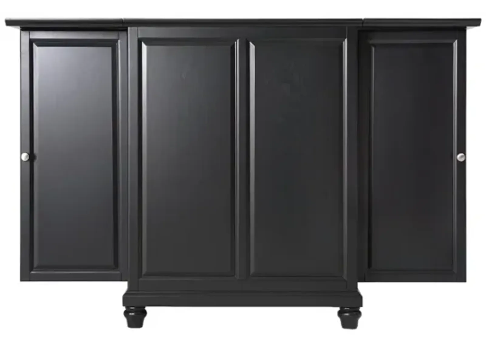 Cambridge Expandable Bar Cabinet in Black