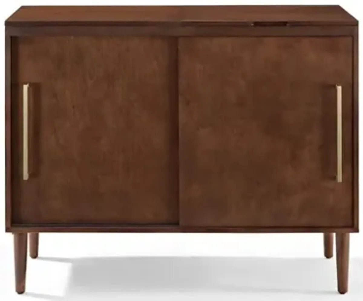 Everett Mahogany Media Console