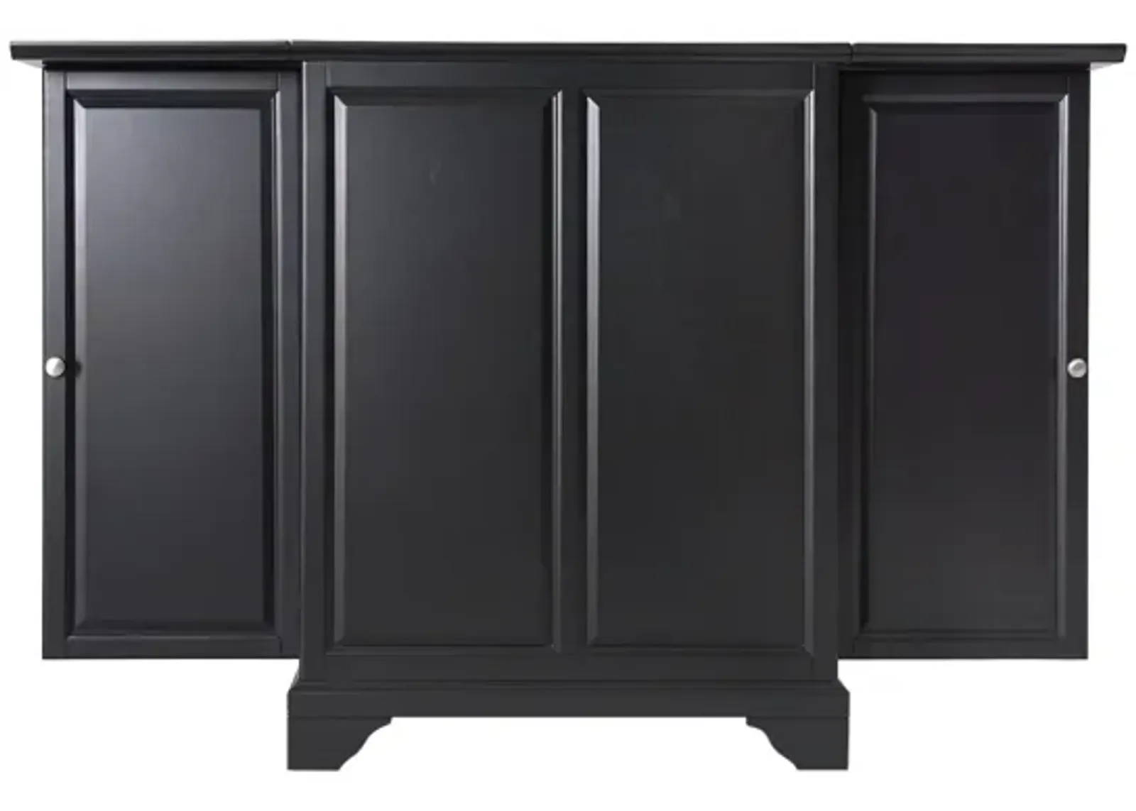 Lafayette Expandable Bar Cabinet in Black