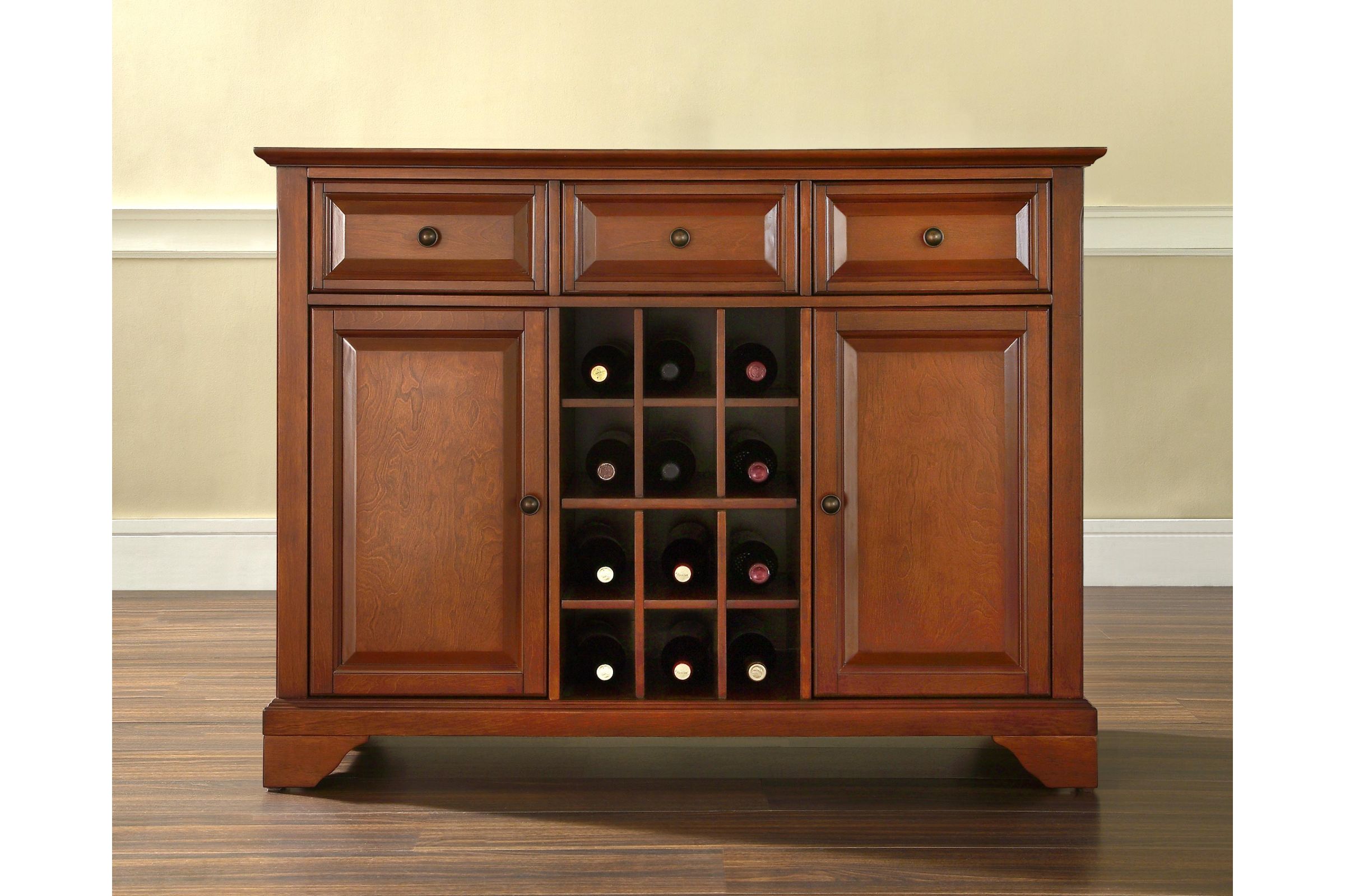 Lafayette Buffet Server/Sideboard with Wine Storage in Classic