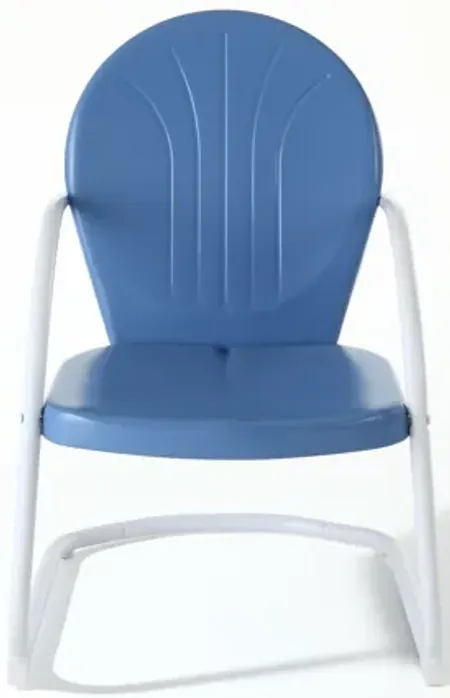 Griffith Metal Chair in Sky Blue