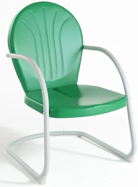 Griffith Metal Chair in  Green