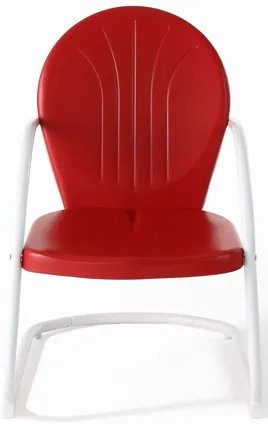 Griffith Metal Chair in Red