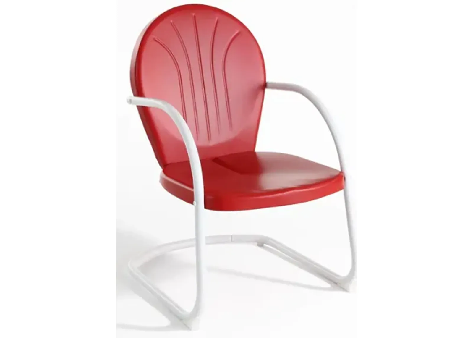 Griffith Metal Chair in Red