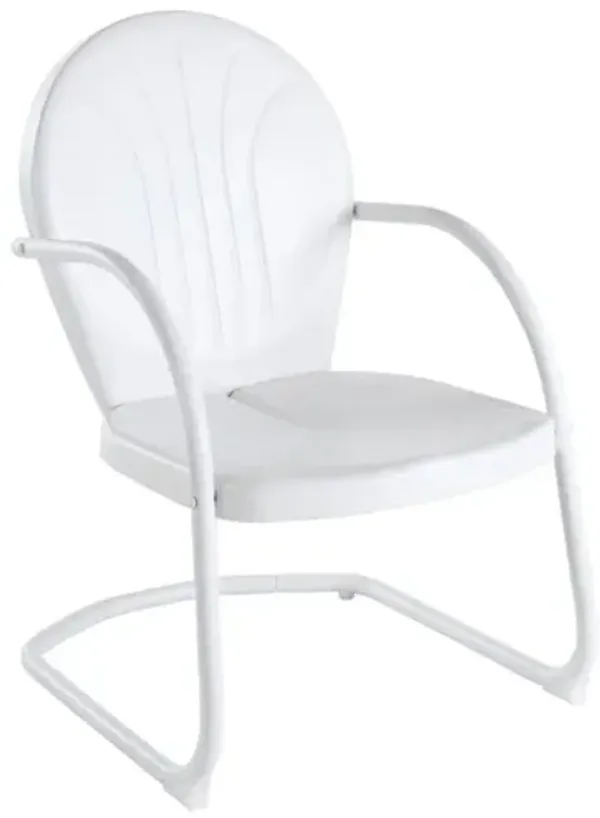 Griffith Metal Chair in White
