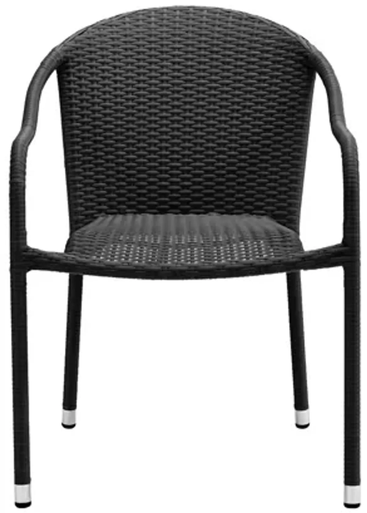 Palm Harbor Stackable Chairs Set of 4 in Brown