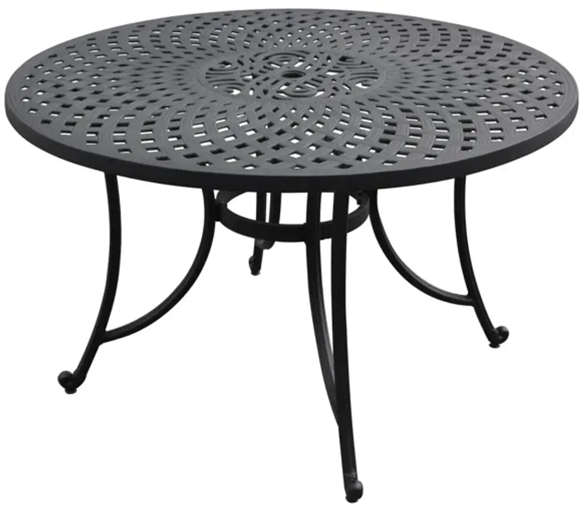 Sedona 46" Dining Table in Charcoal Black