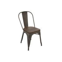 Oregon Stackable Dining Chair in Espresso- Set Of 2 by LumiSource