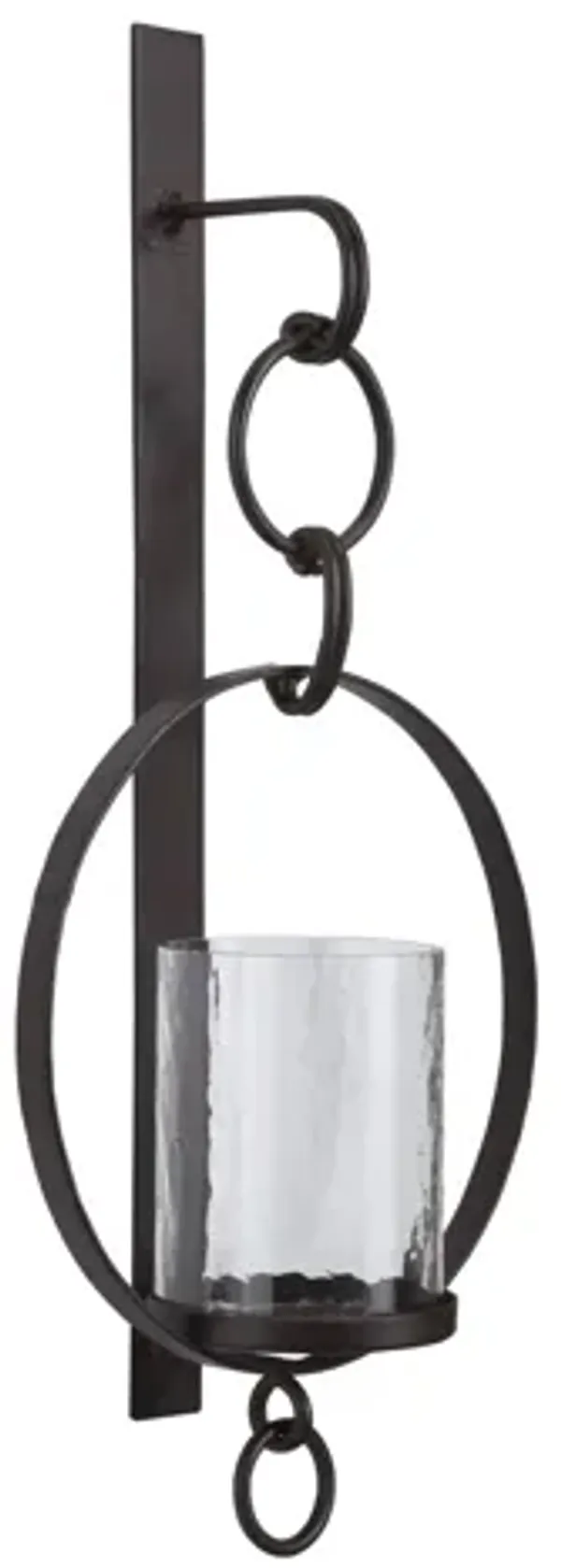 Ogaleesha Wall Sconce in Brown by Ashley