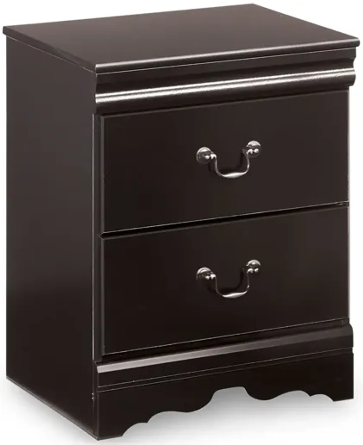 Huey Vineyard 2-Drawer Nightstand in Black by Ashley