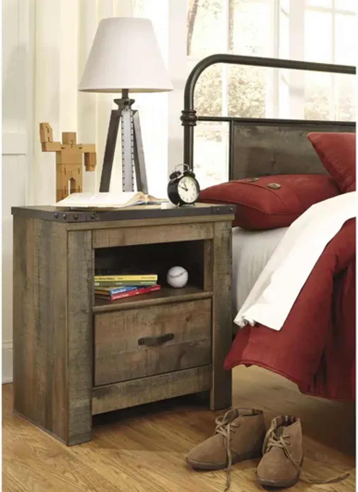 Trinell One Drawer Nighstand in Brown by Ashley