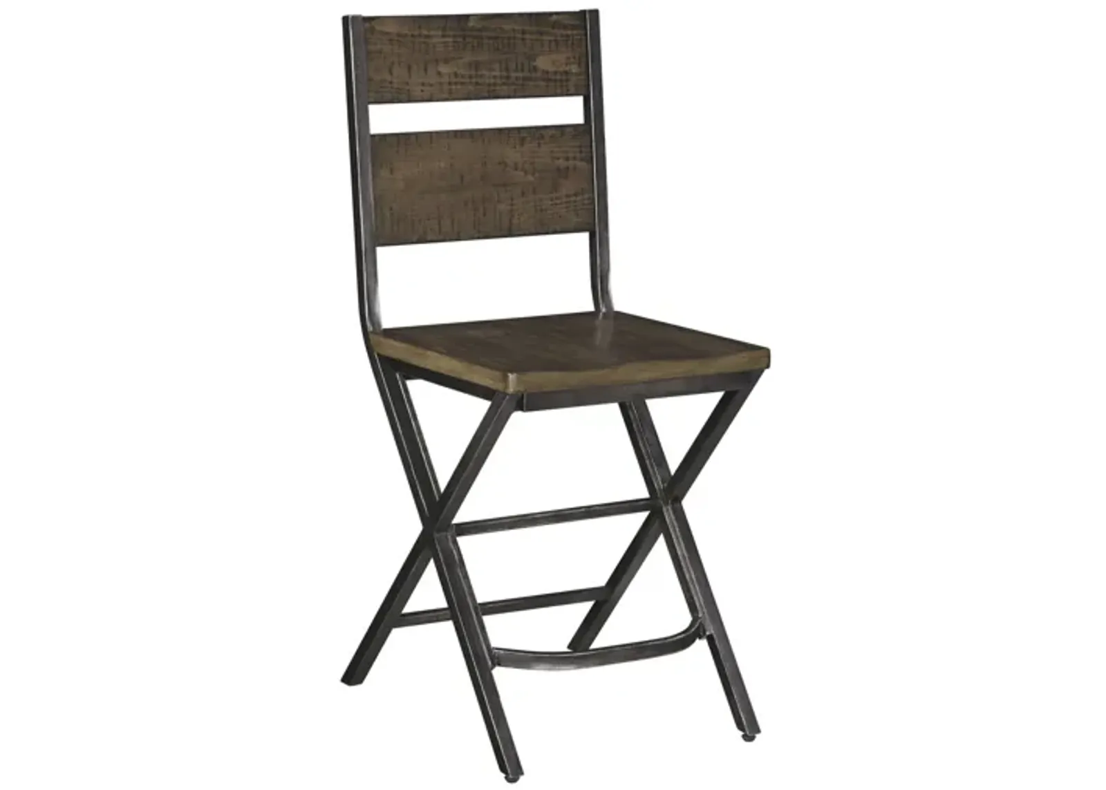 Kavara Bar Stools in Medium Brown Set of 2 by Ashley