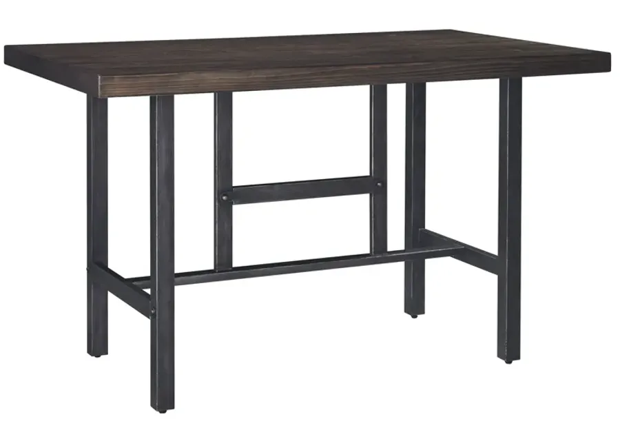 Kavara Rectangular Dining Room Counter Table in Medium Brown by Ashley