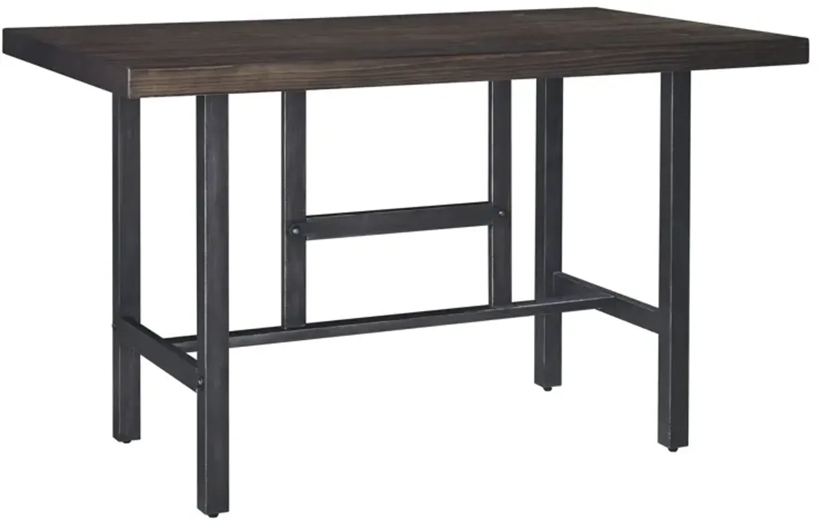 Kavara Rectangular Dining Room Counter Table in Medium Brown by Ashley