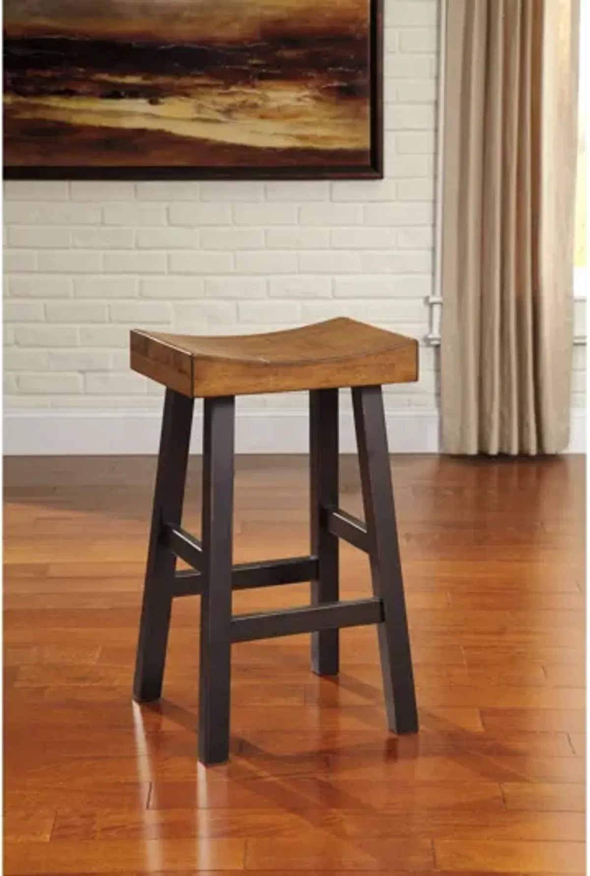 Glosco Tall Stools in Two-Tone Set of 2 by Ashley