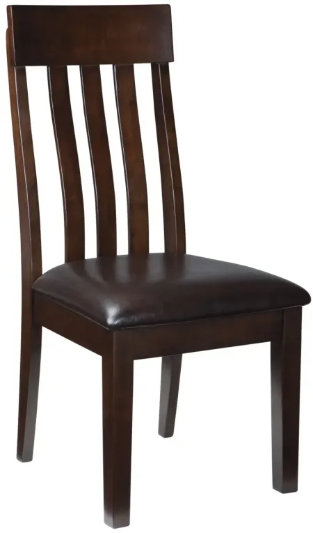 Haddigan Dining Side Chairs in Dark Brown Set of 2 by Ashley