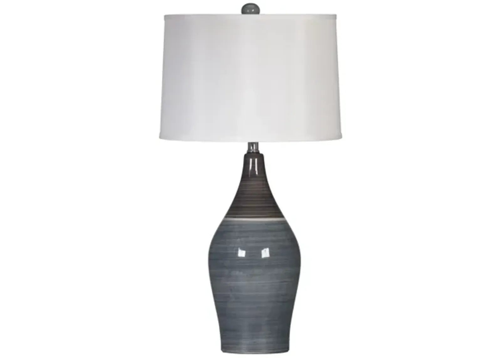 Niobe Ceramic Table Lamps Set of 2 Grey by Ashley