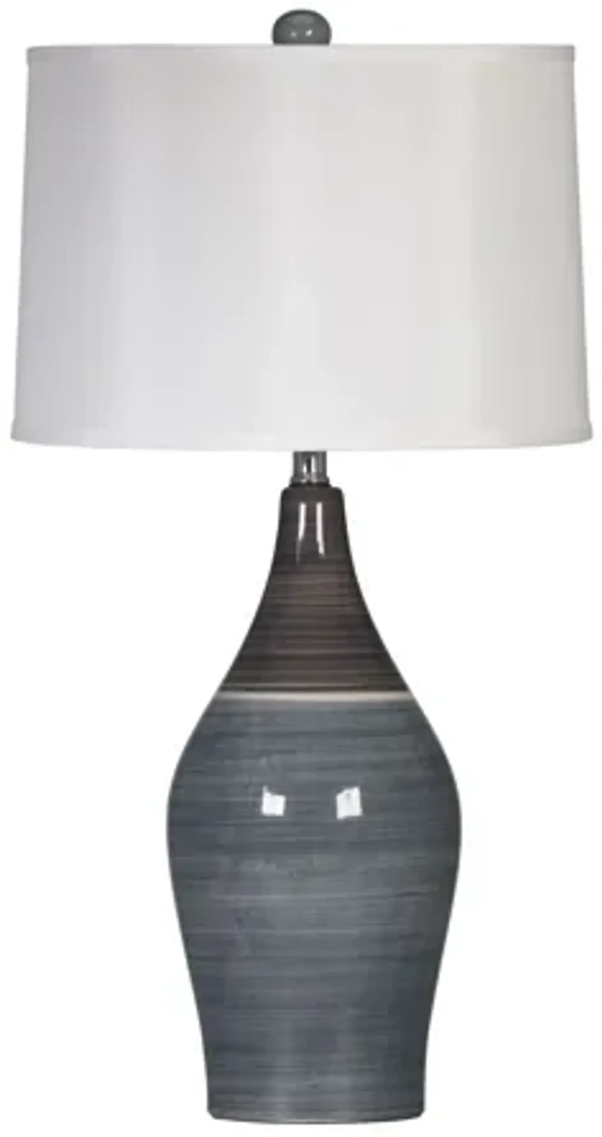 Niobe Ceramic Table Lamps Set of 2 Grey by Ashley