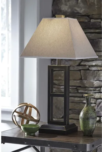 Deidra Metal Table Lamps Set of 2 by Ashley