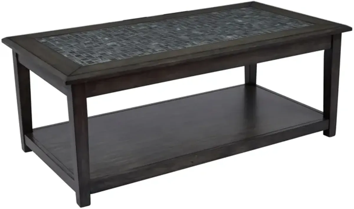 Grey Mosaic Cocktail Table