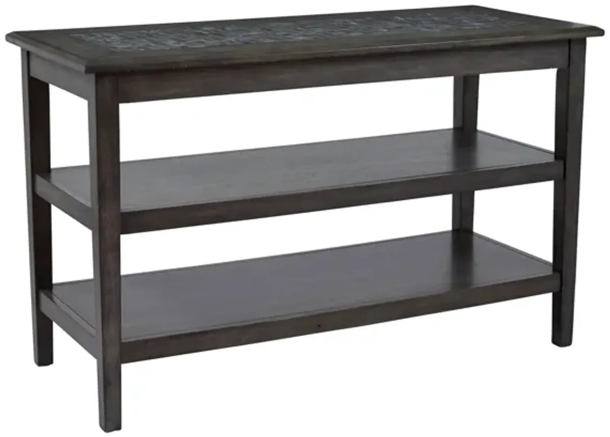 Grey Mosaic Sofa Table