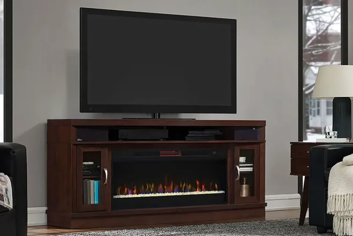 Deerfield Media Console  Fireplace