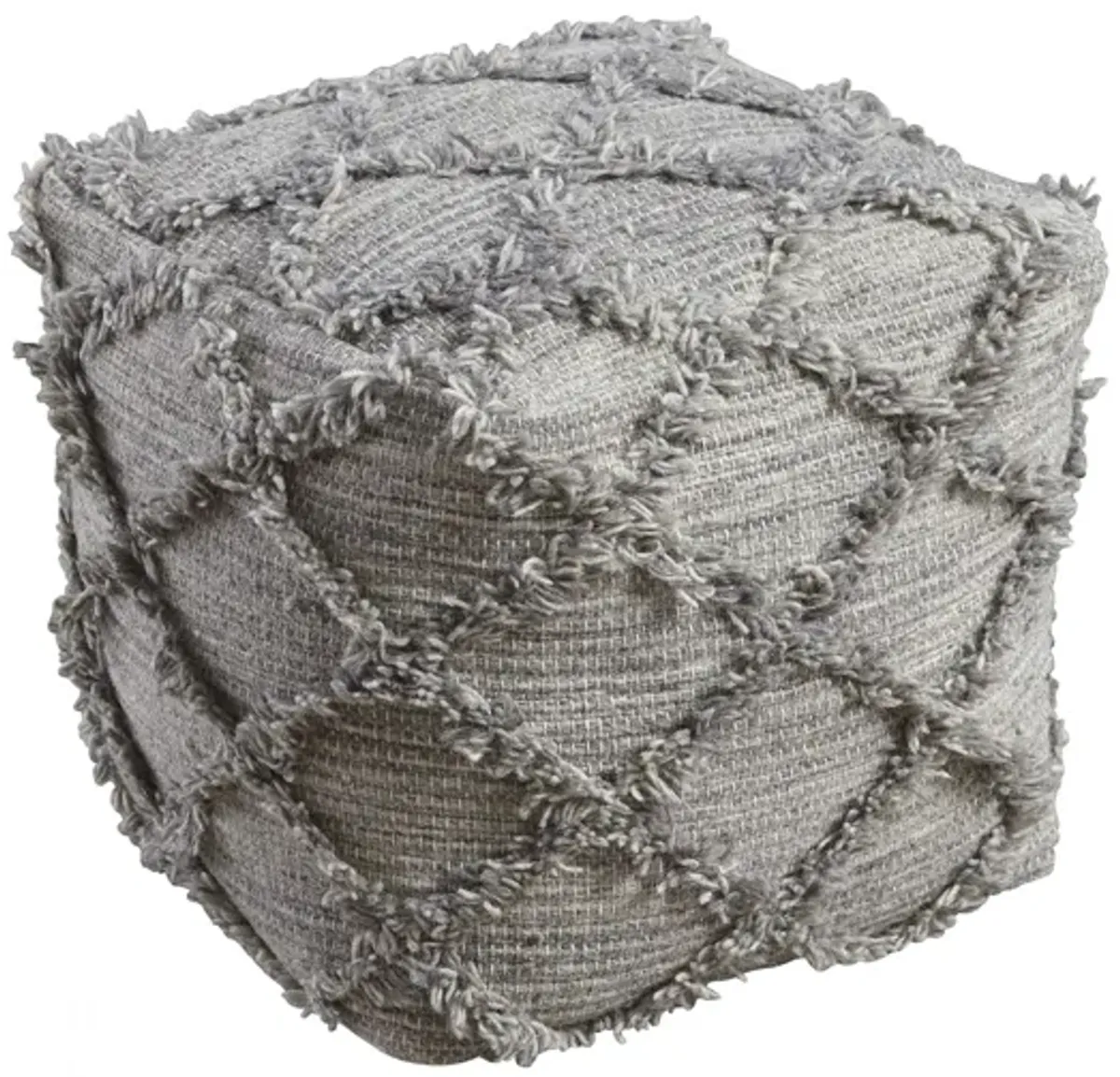 Adelphie Pouf by Ashley