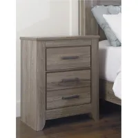 Zelen Two Drawer Night Stand by Ashley