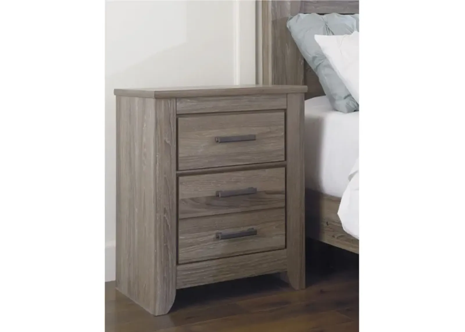 Zelen Two Drawer Night Stand by Ashley