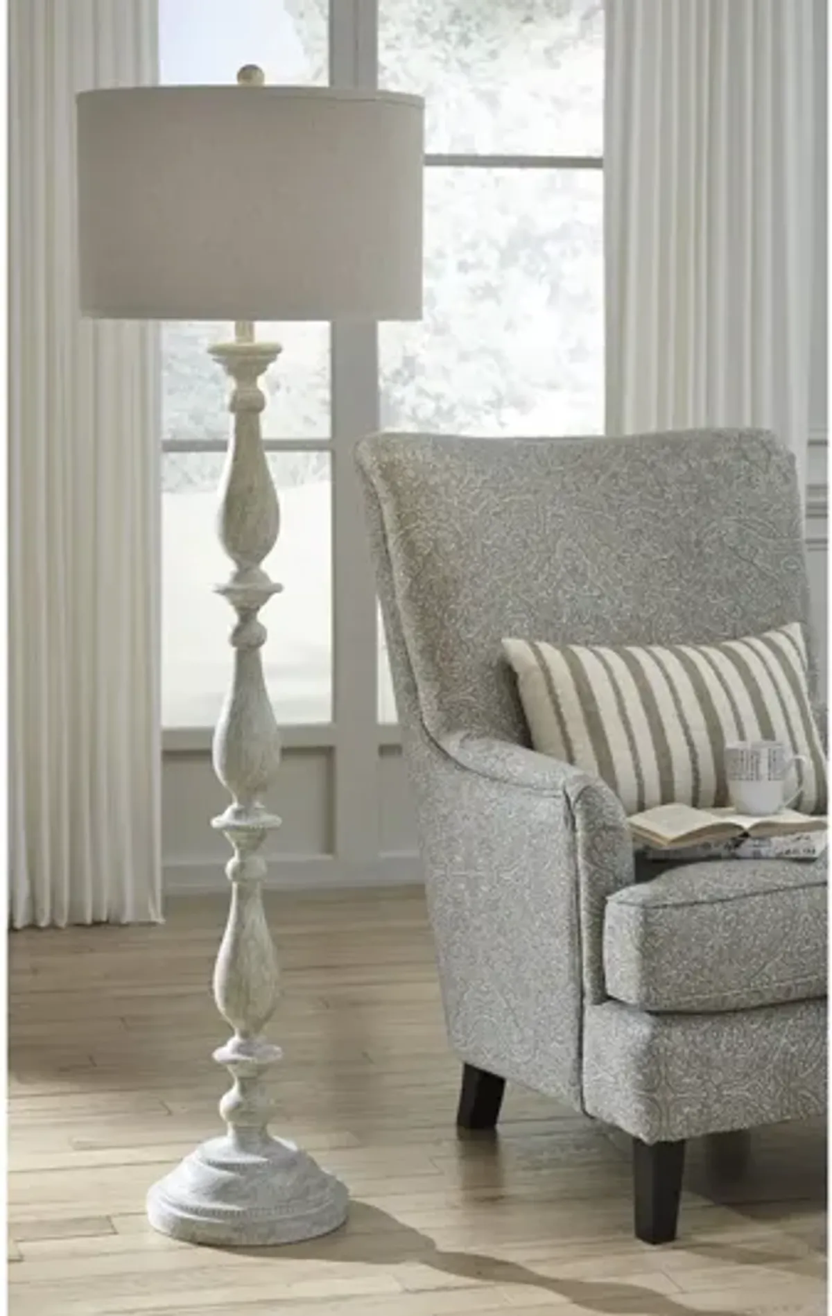 Bernadate Poly Floor Lamp by Ashley by Ashley