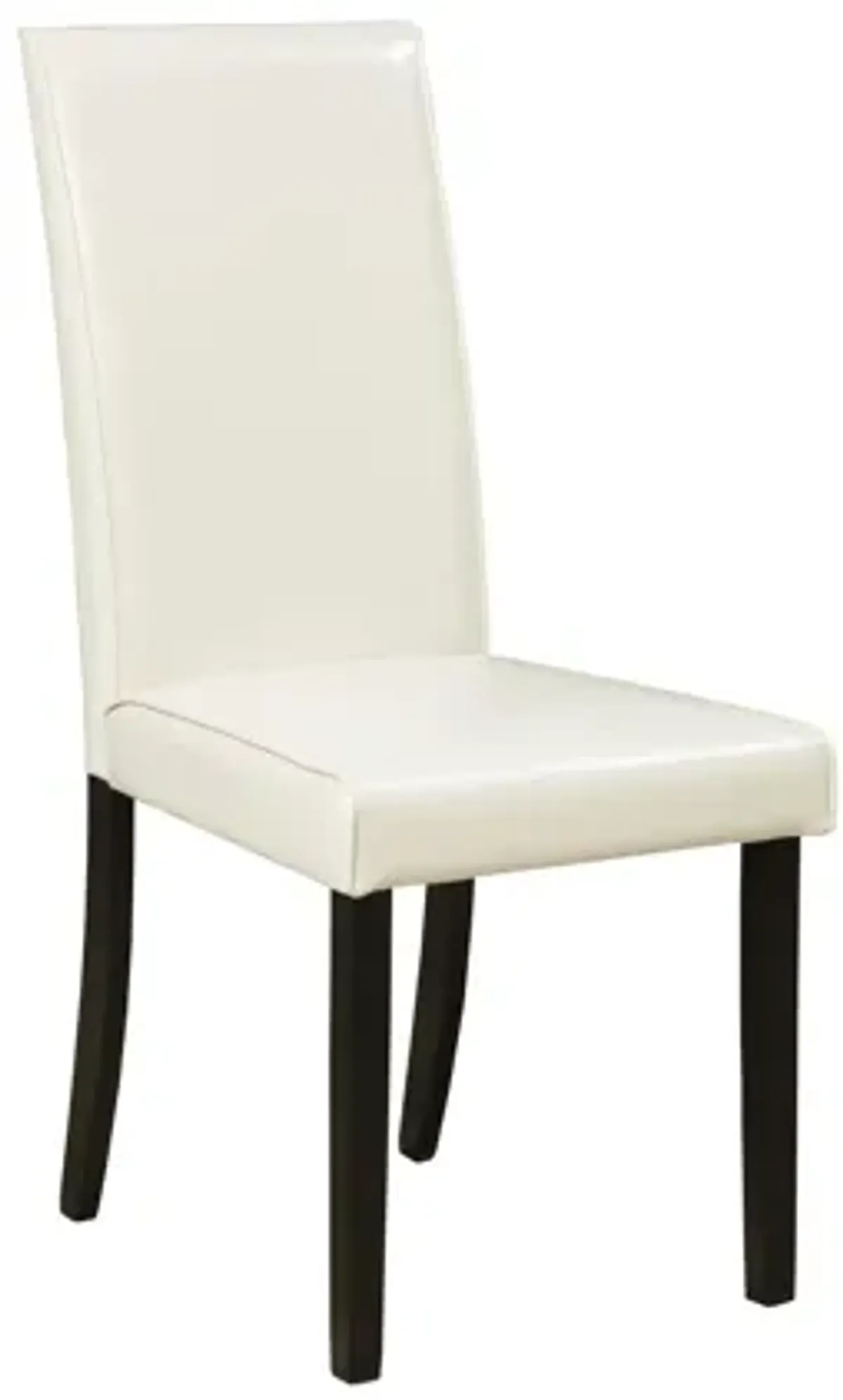 Kimonte Dining Upholstered Side Chair Set of 2 in White by Ashley