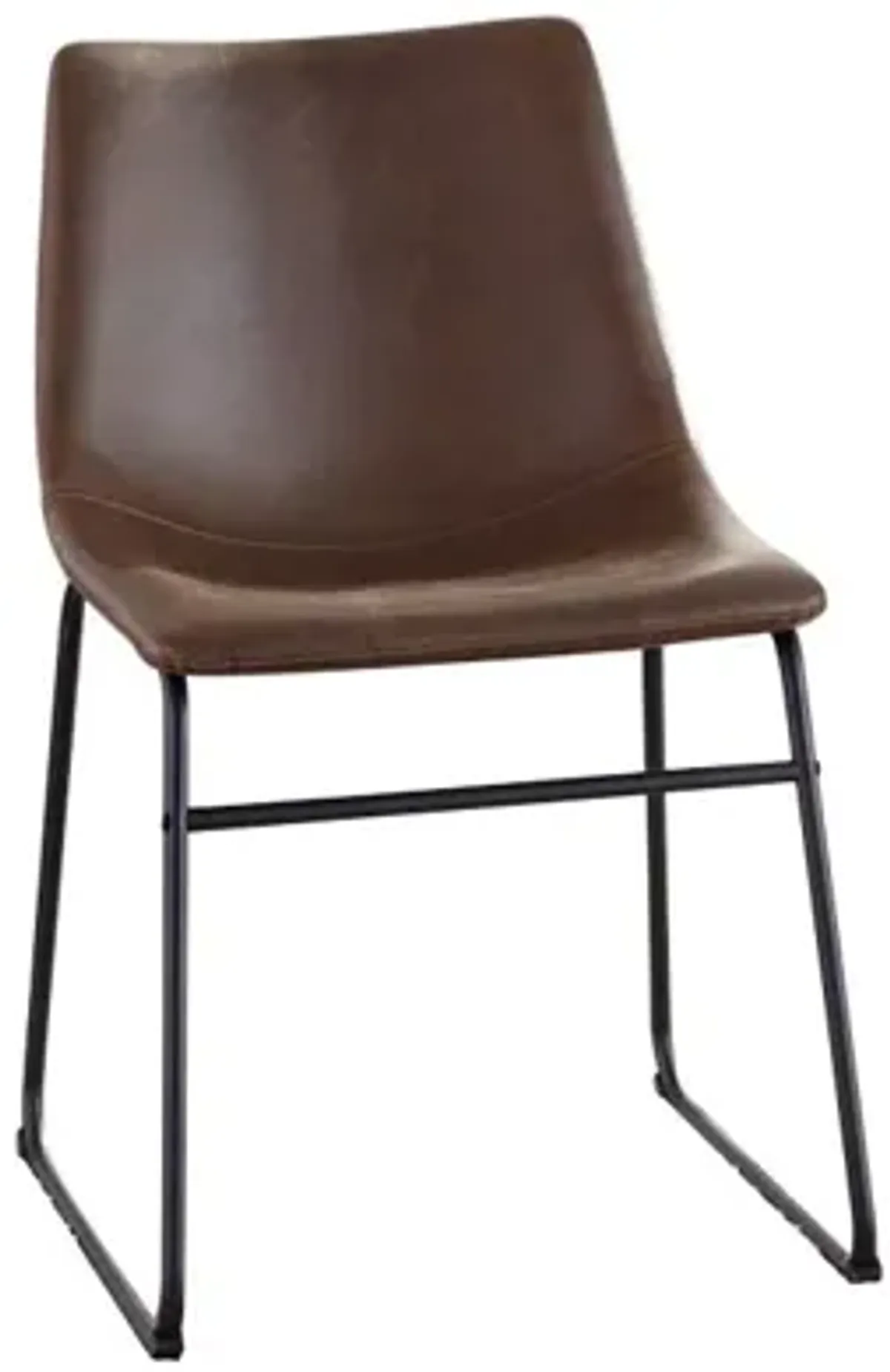 Centiar Upholstered Dining Side Chair Set of 2 in Brown by Ashley