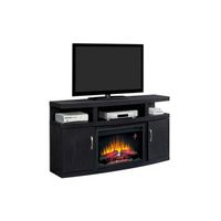 Cantilever Fireplace TV Stand