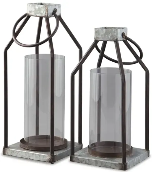 Diedrick Lantern Set of 2 by Millennium