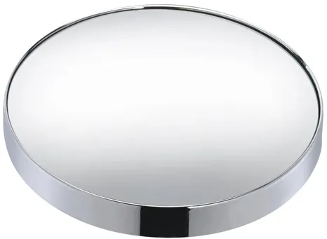 Jarvis Bar Table in Mirror, Grey Oak & Chrome by ACME