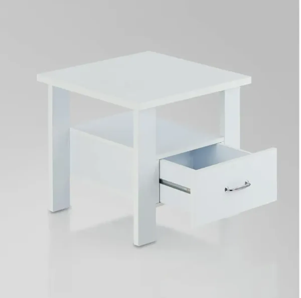 Delano Nightstand in White by ACME