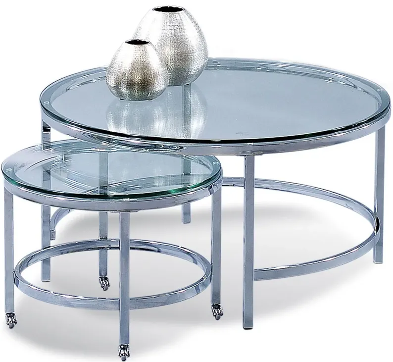 Patinoire 34" Round Cocktail Table