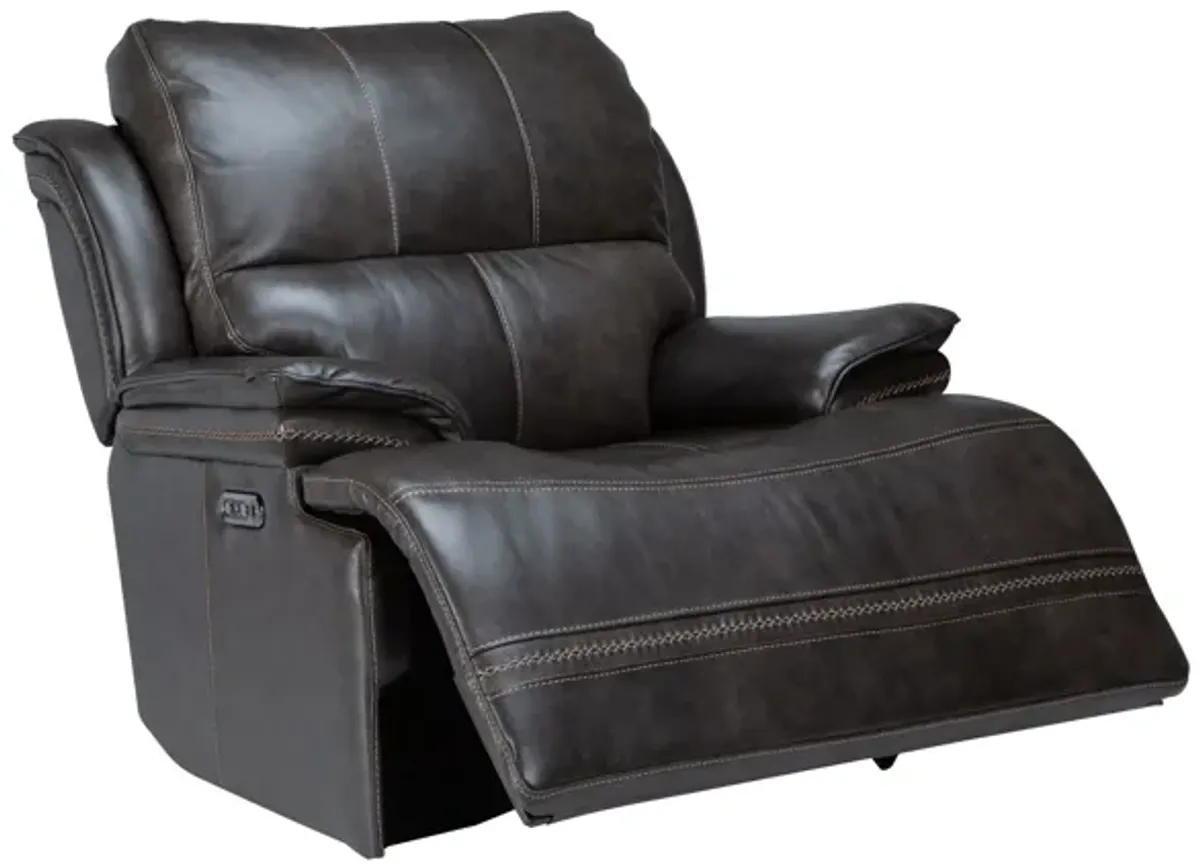 Juno Leather Dual Power Recliner