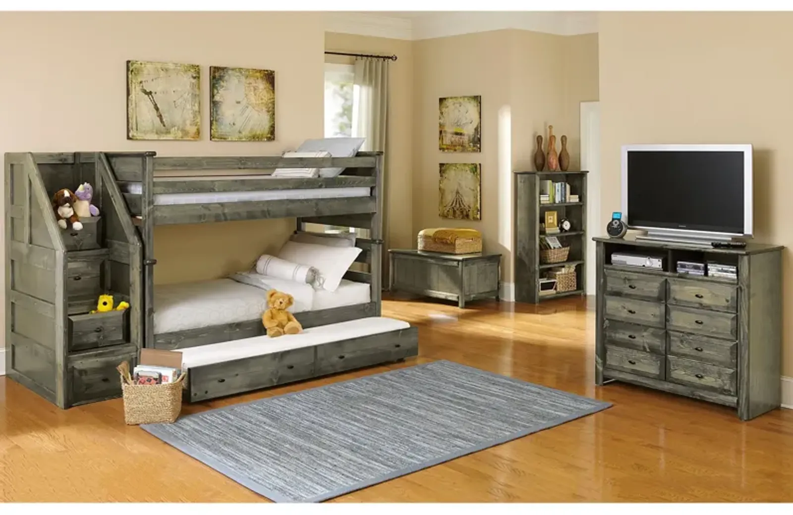 Laguna Grey Mattress Trundle