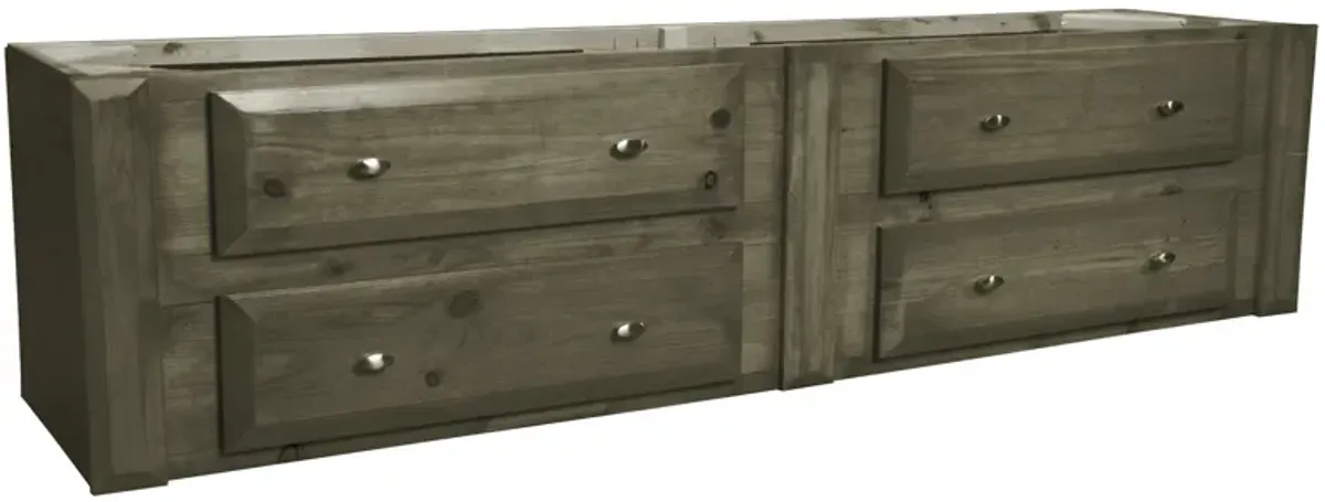 Laguna Grey 4-Drawer Trundle