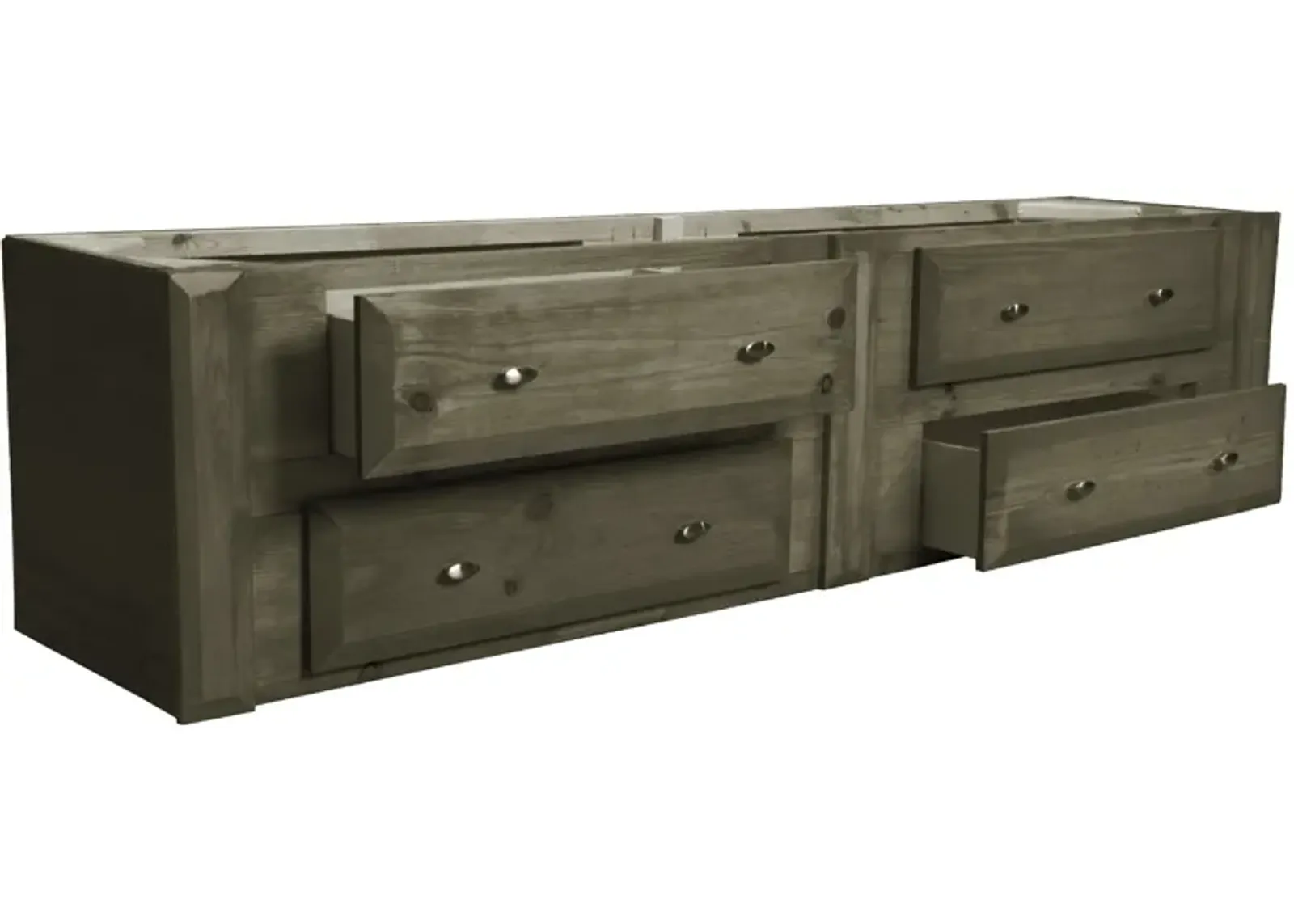 Laguna Grey 4-Drawer Trundle