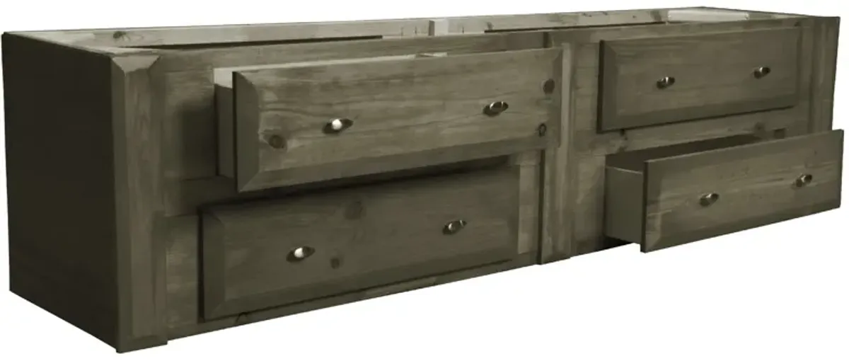 Laguna Grey 4-Drawer Trundle