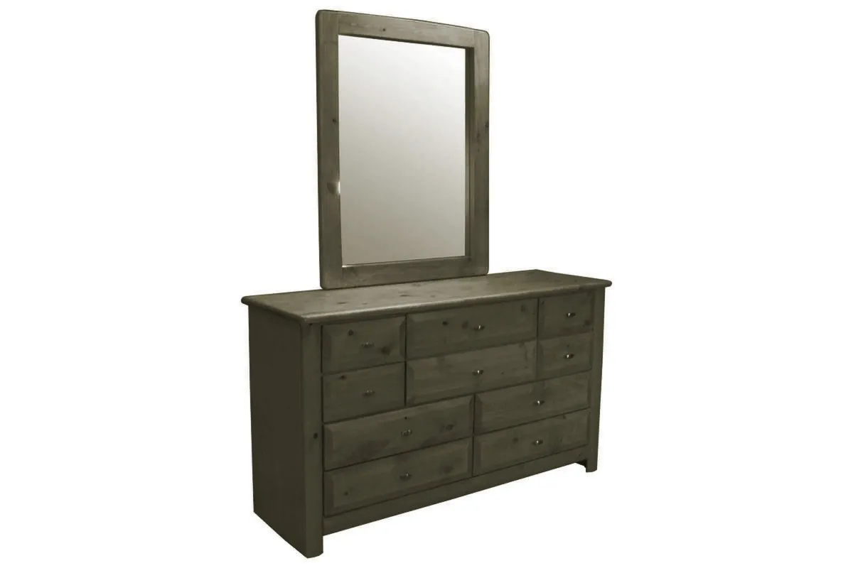 Laguna Grey Dresser + Mirror