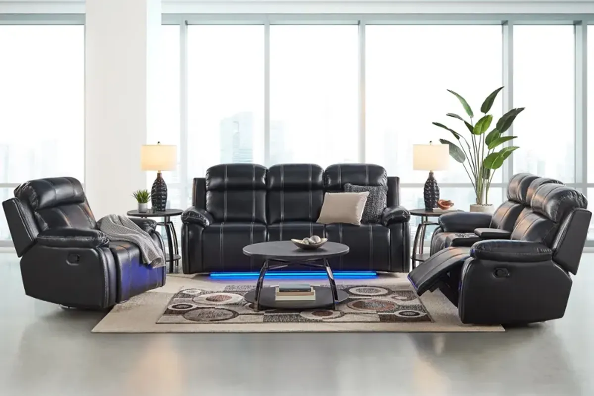 Coham Round Castered Coffee Table