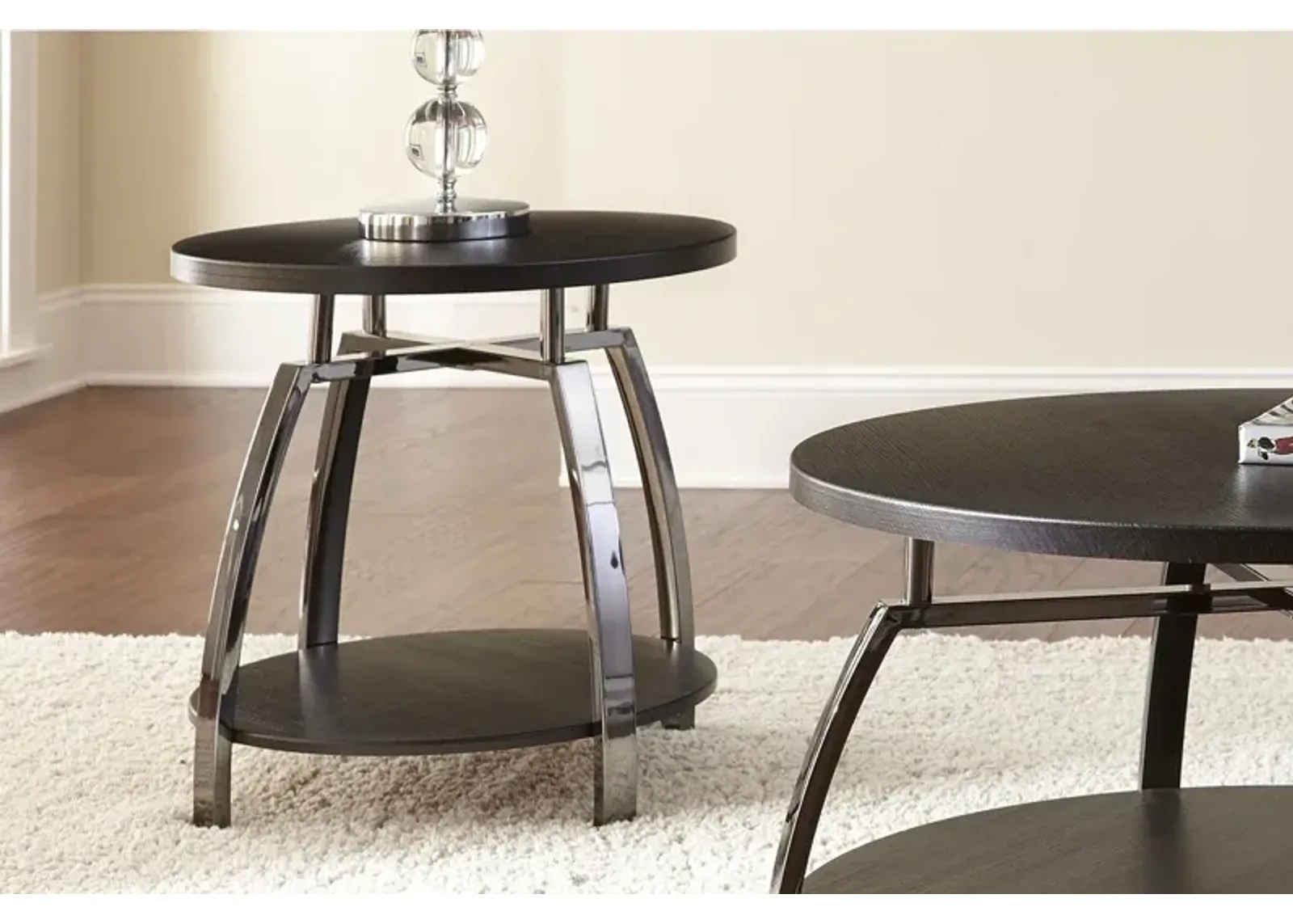 Coham Round End Table