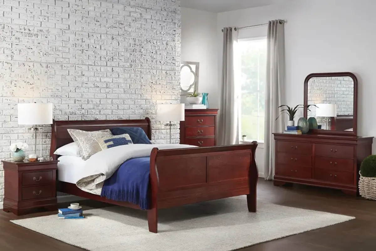 Louis 5-Piece Twin Bedroom Set